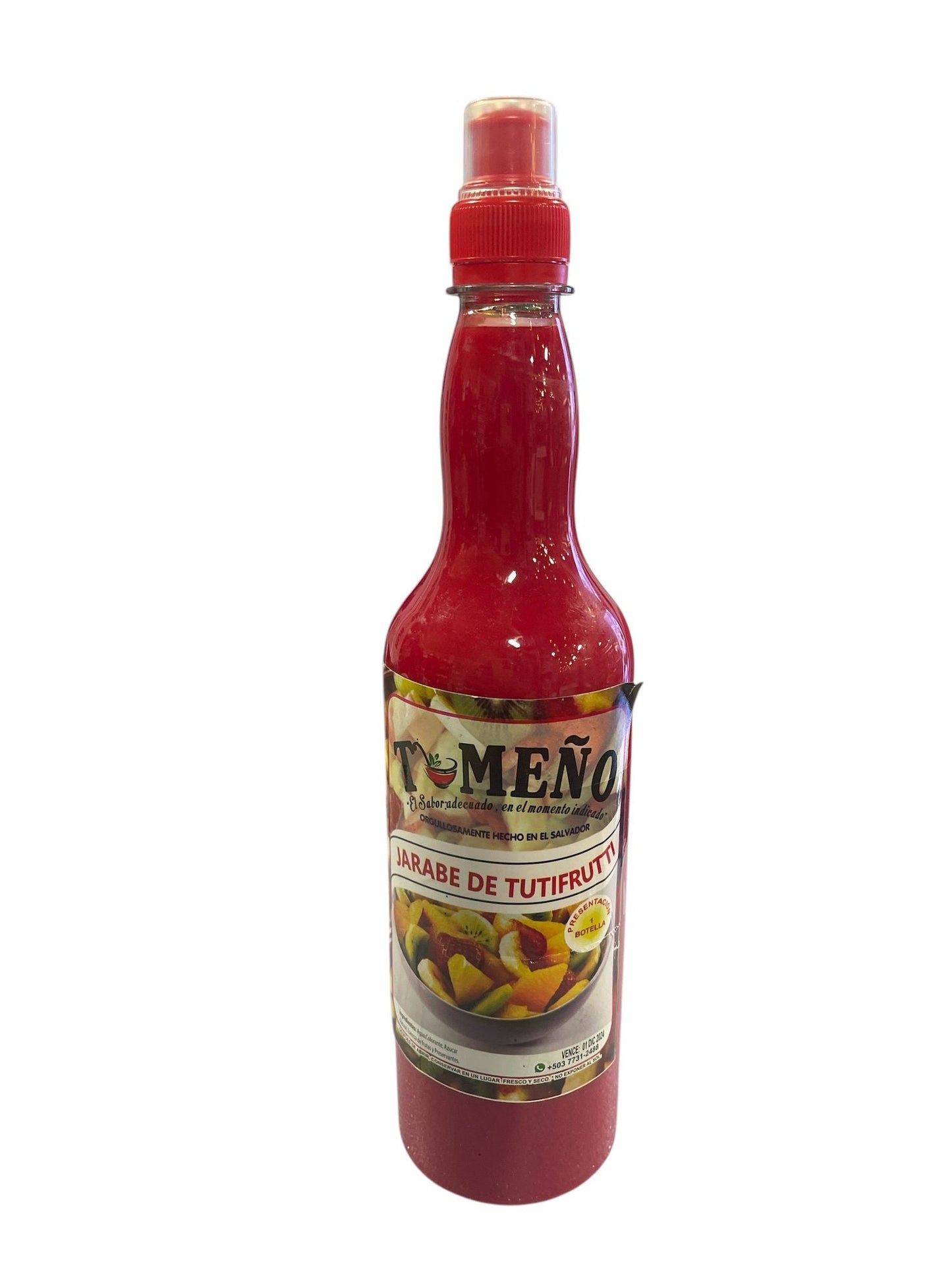 Jarabe para Minutas - Tomeno TUTIFRUTTI