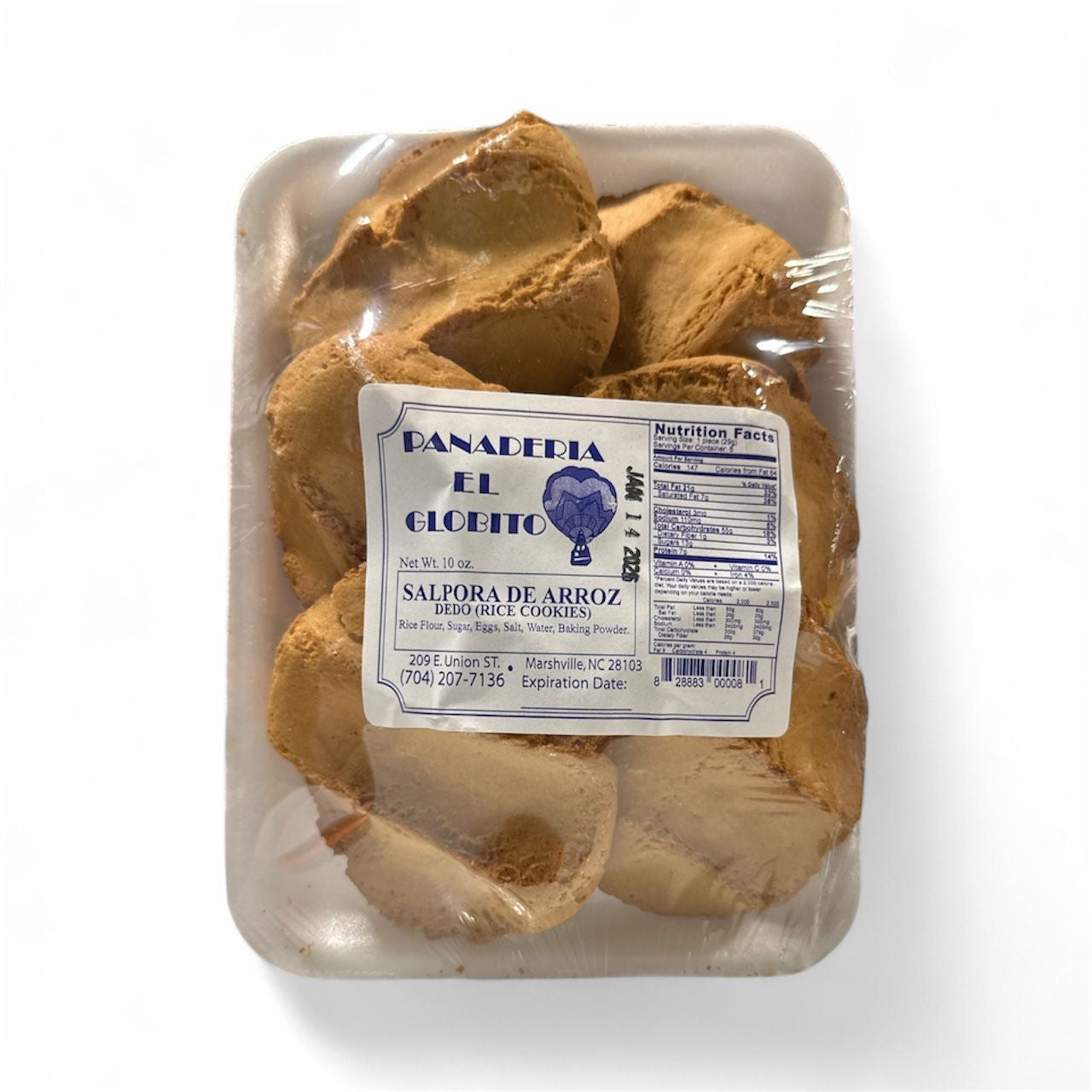Salpor de Arroz 6 unidades | Panaderia El Globito