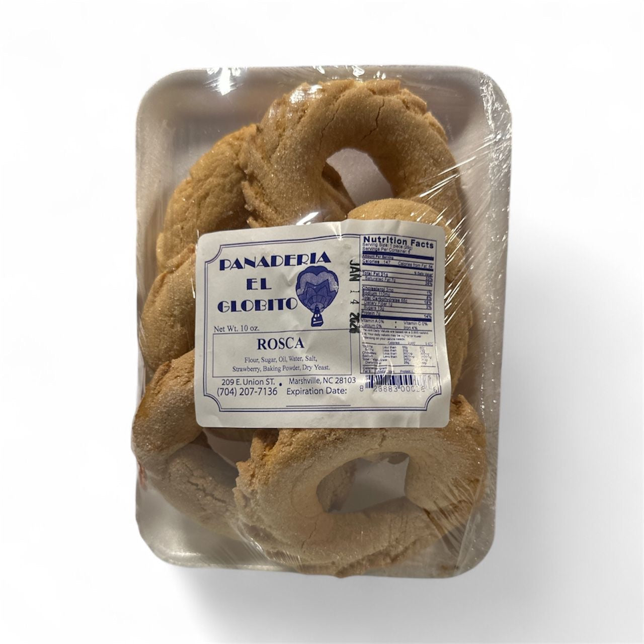 Rosca 6 unidades | Panaderia El Globito