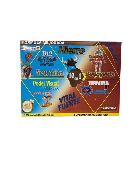 Caja de Vitaminas 10 en 1