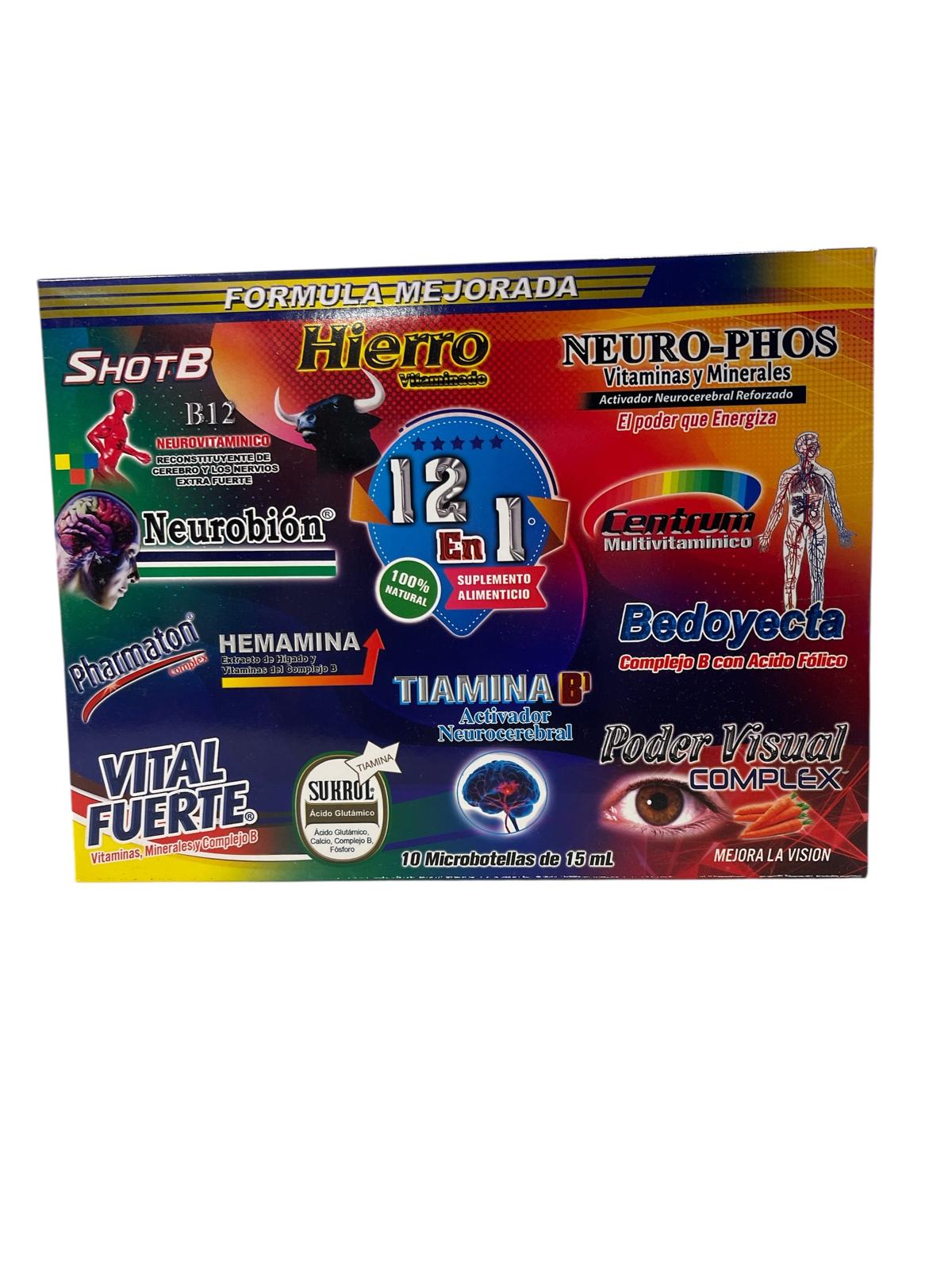 Caja de Vitaminas 12 en 1