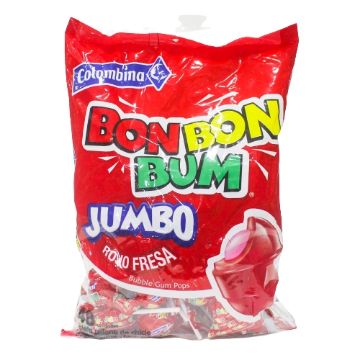 BonbonBum Jumbo Fresa - Colombina