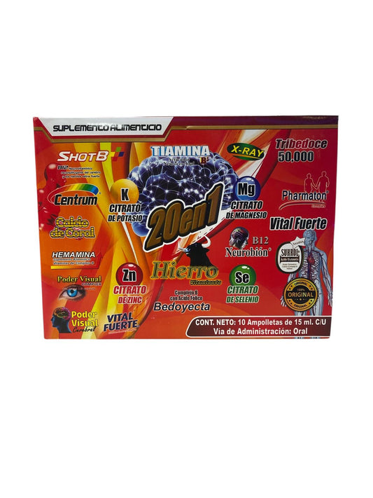 Caja de Vitaminas 20 en 1