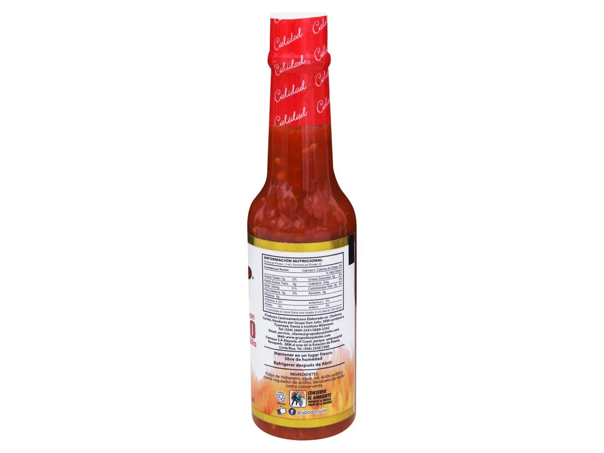 Salsa Picante Habanero 165 ml - Don Julio