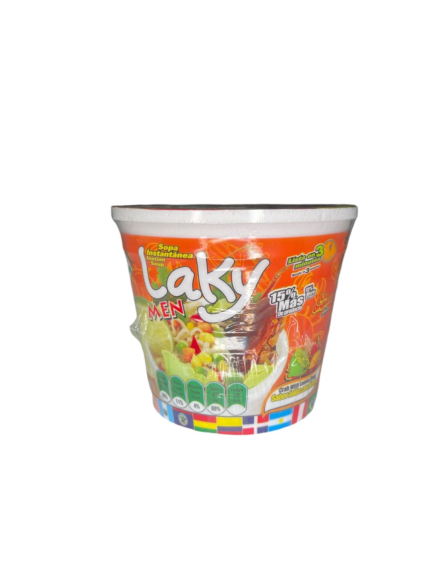 Laky Jaiba con Limon - Sopa Instantanea