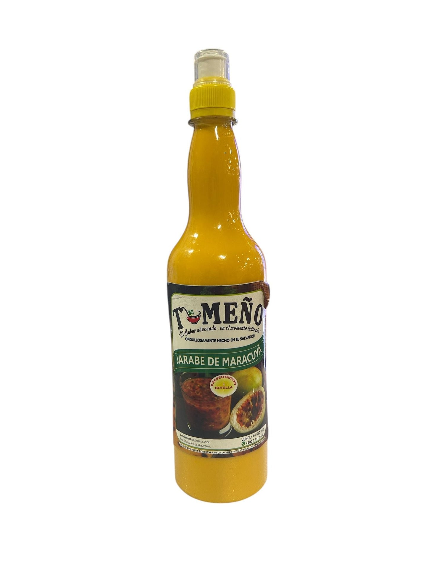 Jarabe para Minutas - Tomeno MARACUYA
