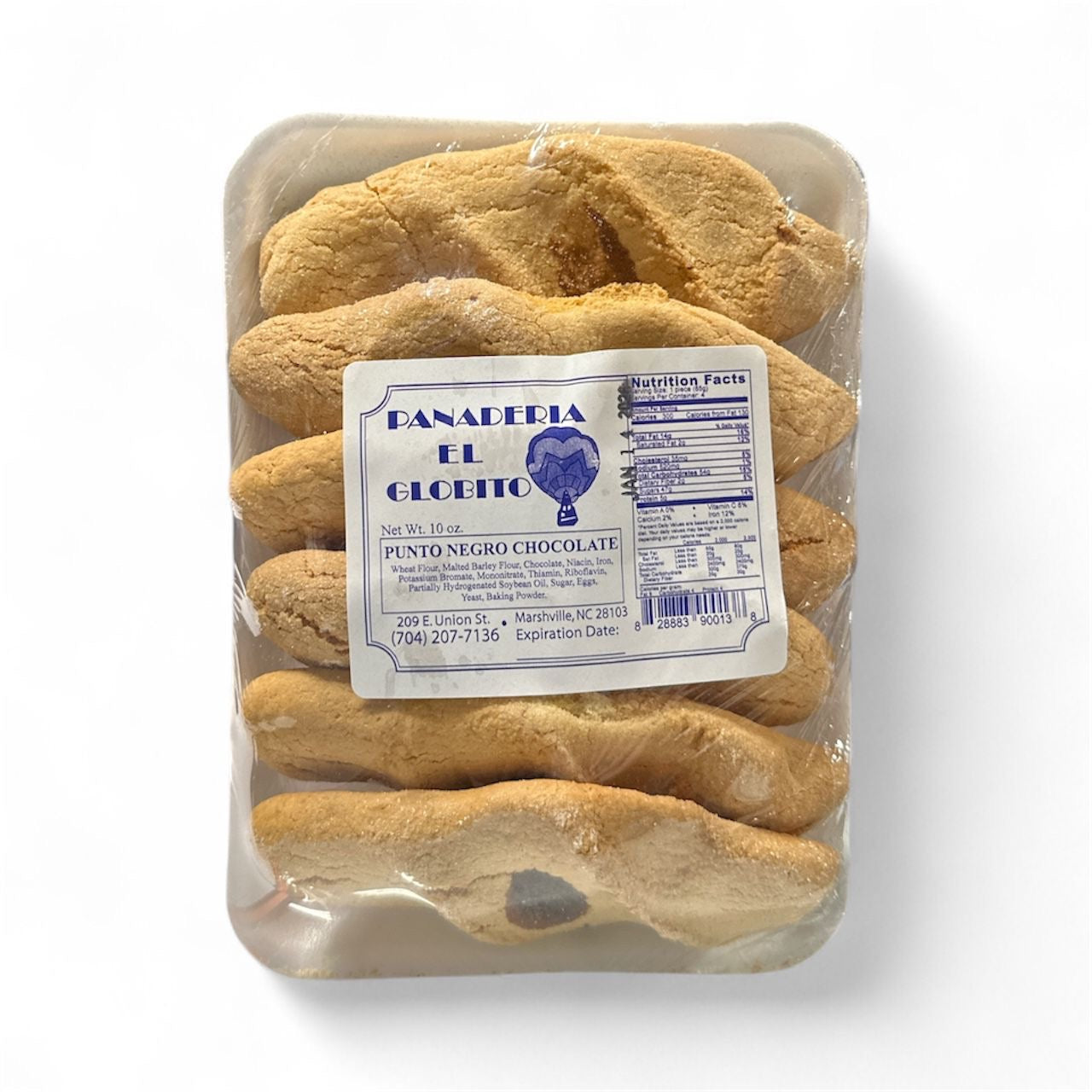 Punto Negro Chocolate 6 unidades | Panaderia El Globito