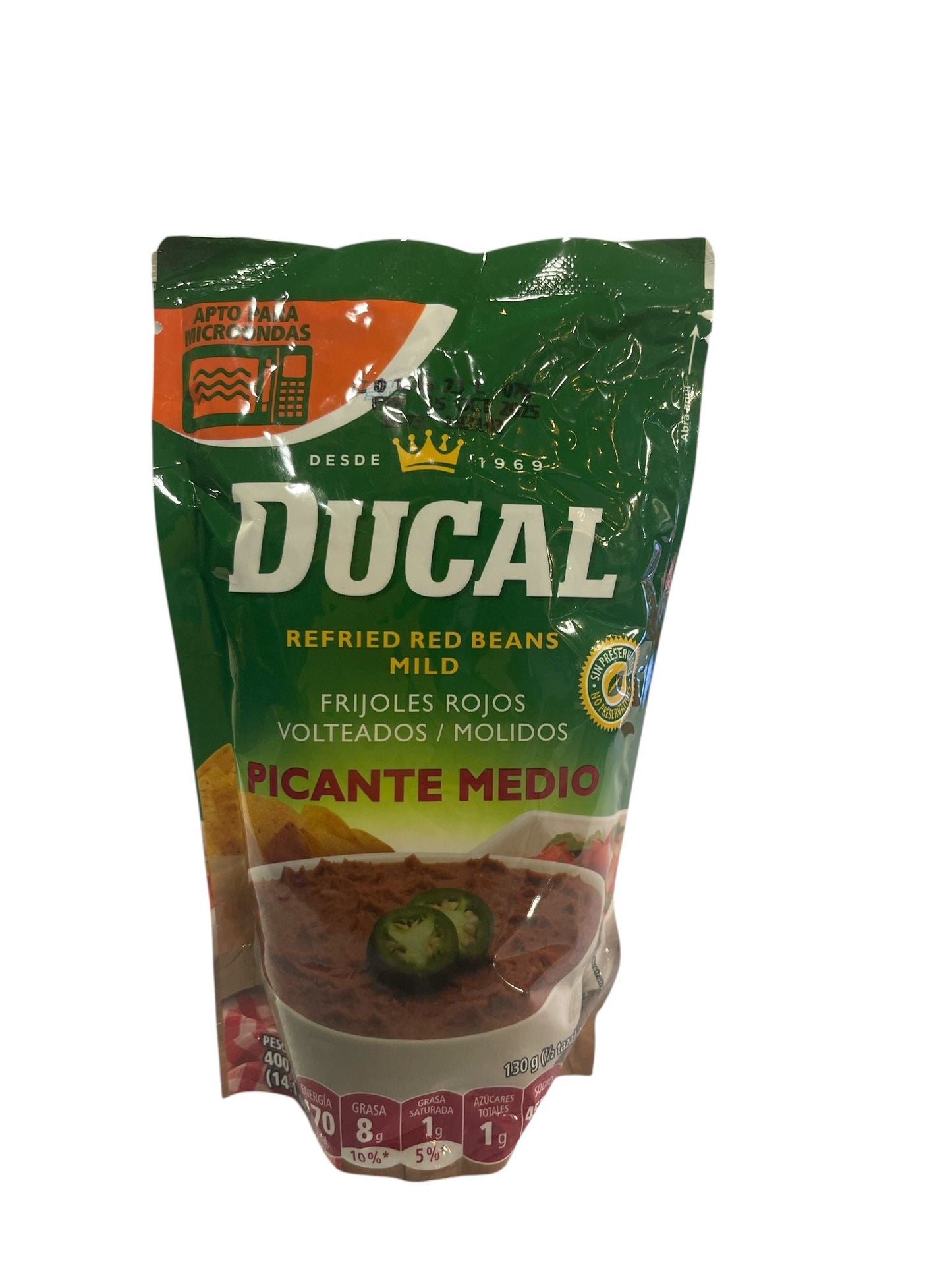 Ducal Frijoles Picante Medio 130g