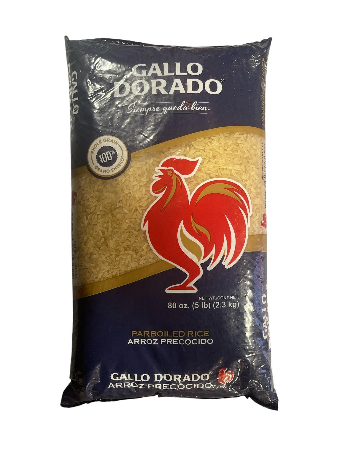 Arroz Gallo Dorado 5LB