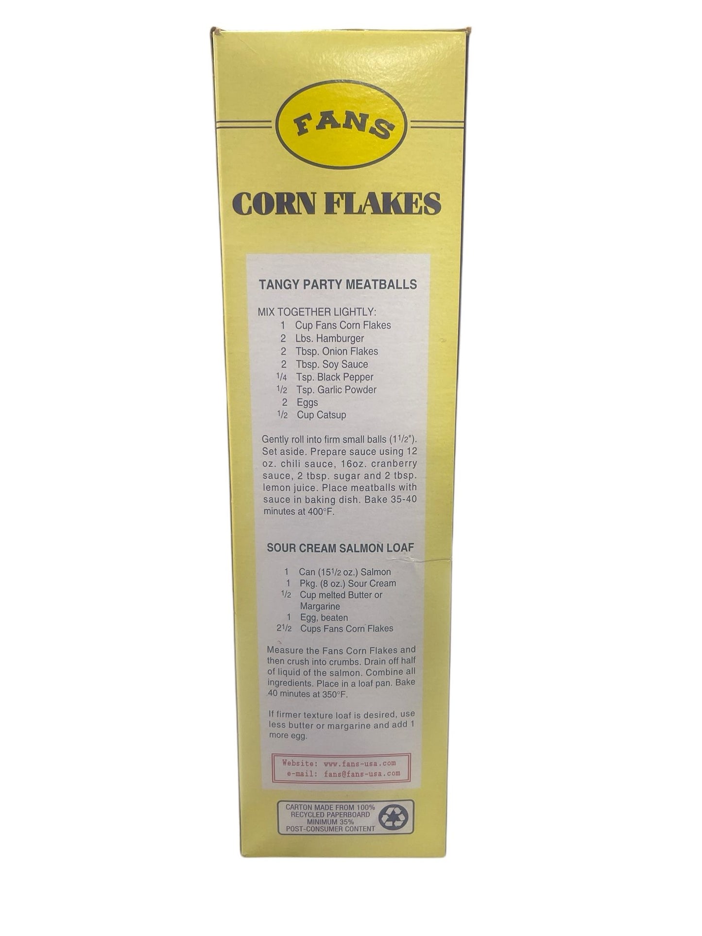 CornFlakes Fans