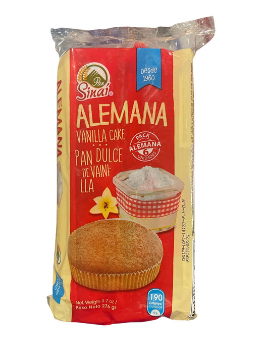 Alemanas - paquete de 6 unidades | Pan Sinai