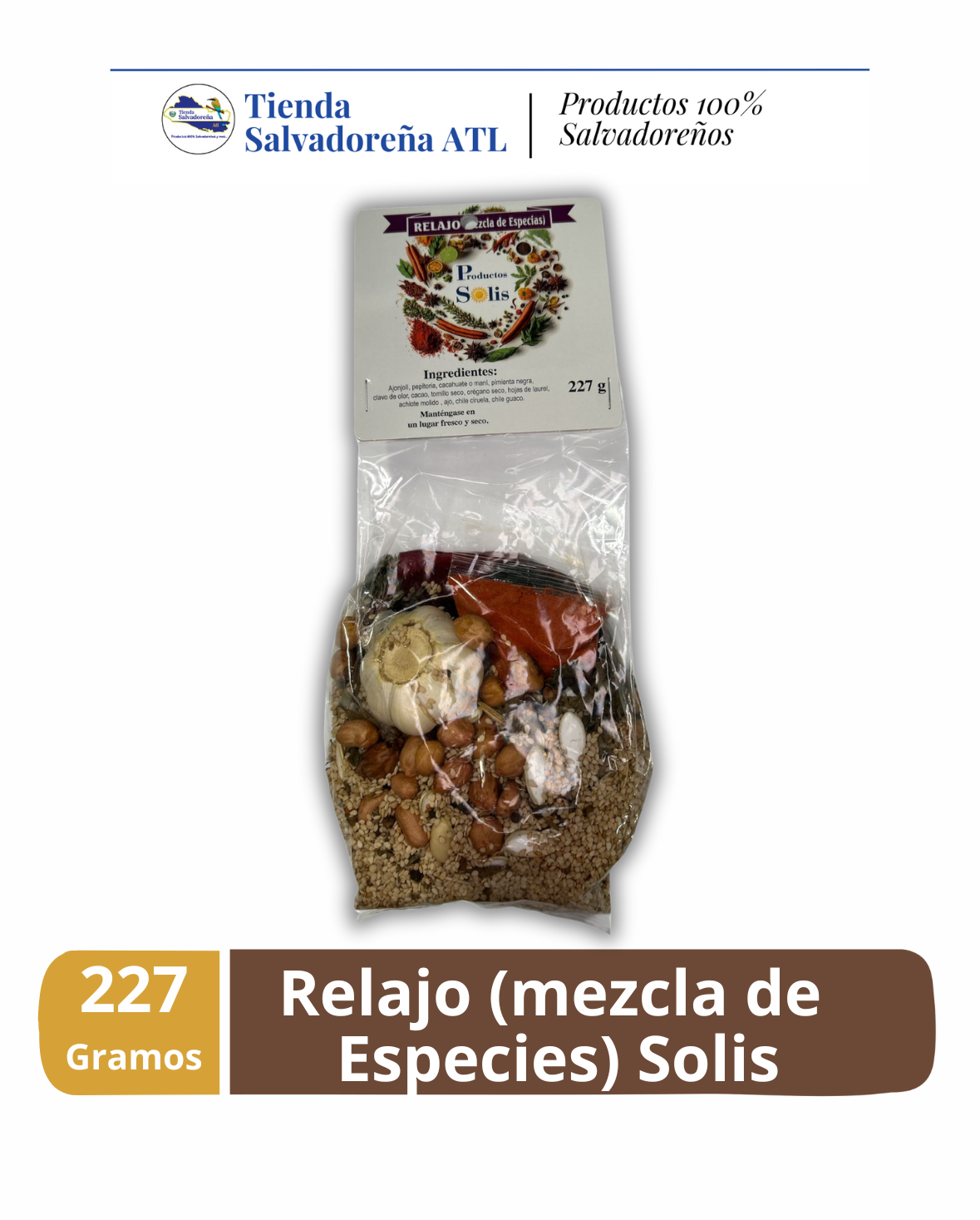 Relajo (Mezcla de Especies) 227g - Solis