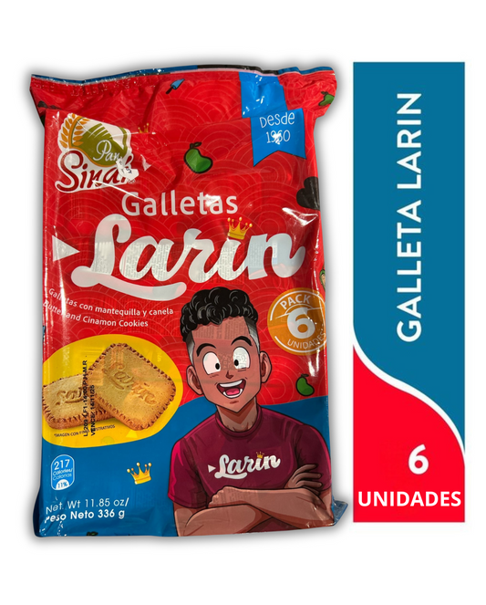 Galletas Larin paquete de 6 Unidades - Pan Sinai