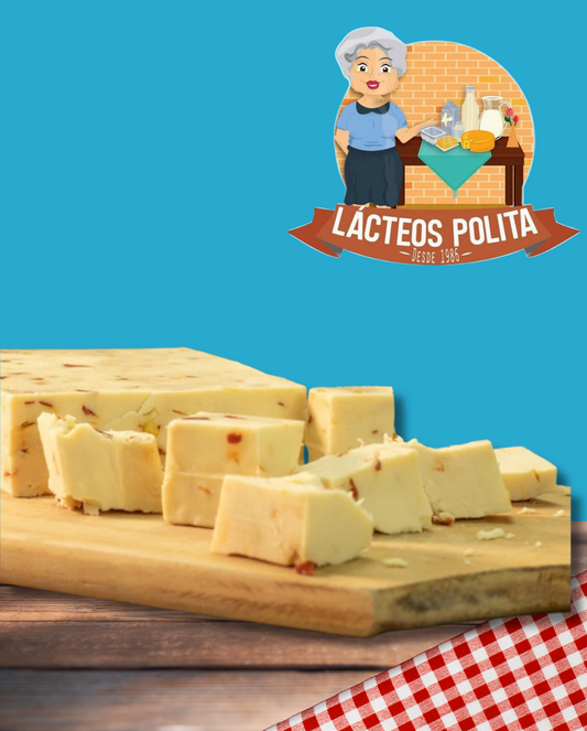Queso majado con chile - Lacteos Polita 1 lb