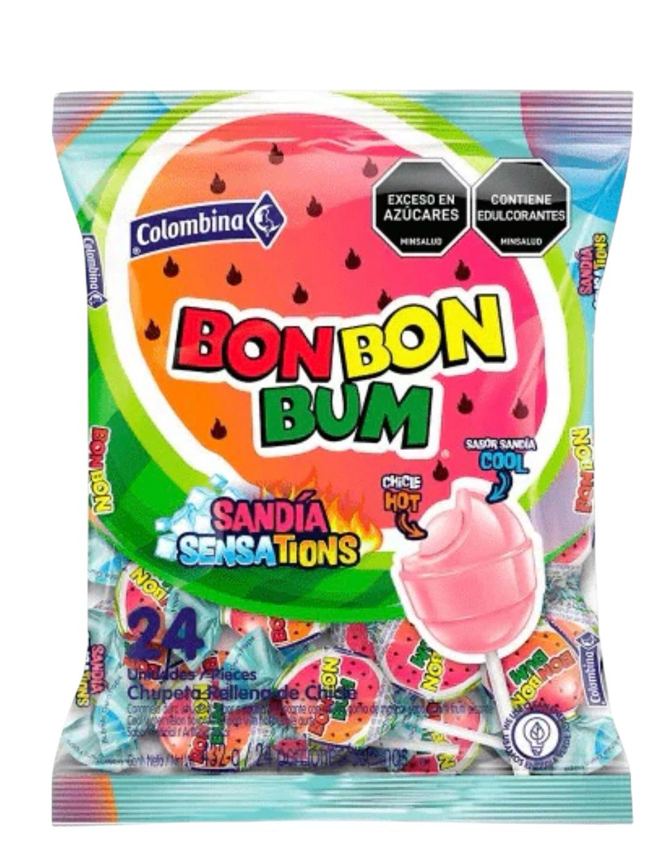 Colombina BON BON BUM SANDIA SENSATIONS