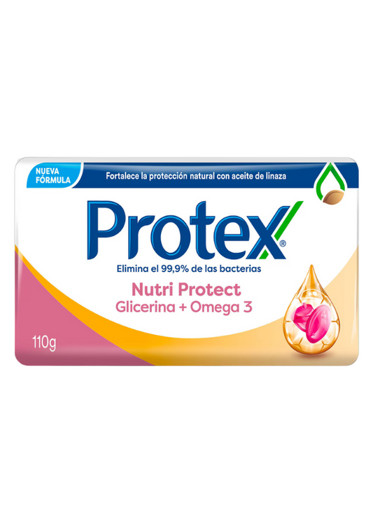 Jabón Protex Nutri Protect Glicerina + Omega 3