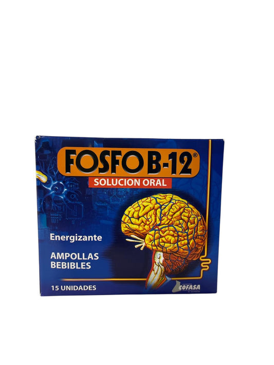 Fosfo B12 - 12 Ampollas Bebibles