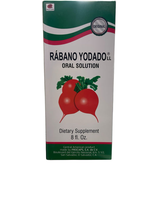 Rabano Yodado Jarabe 240 ml