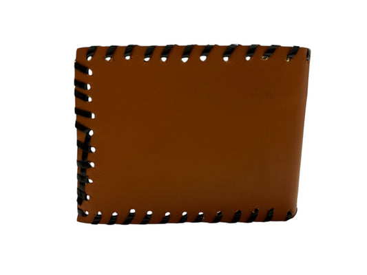 Billeteras de El Salvador cafe con beige