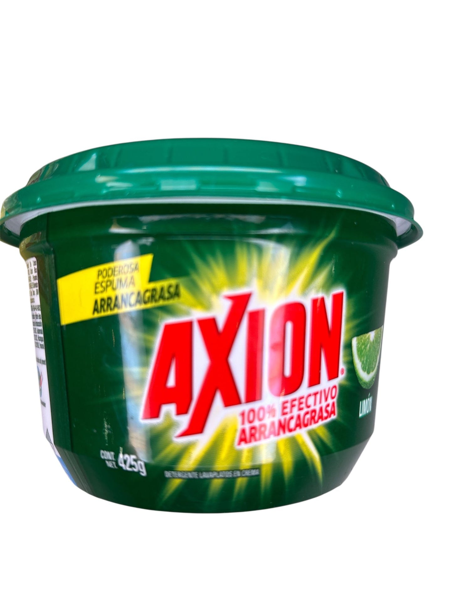 Lavaplatos Axion Limon en crema - 425 gr