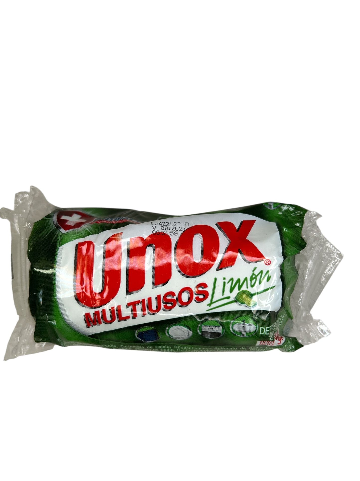 Detergente Unox Multiusos Limon En Barra - 340 g