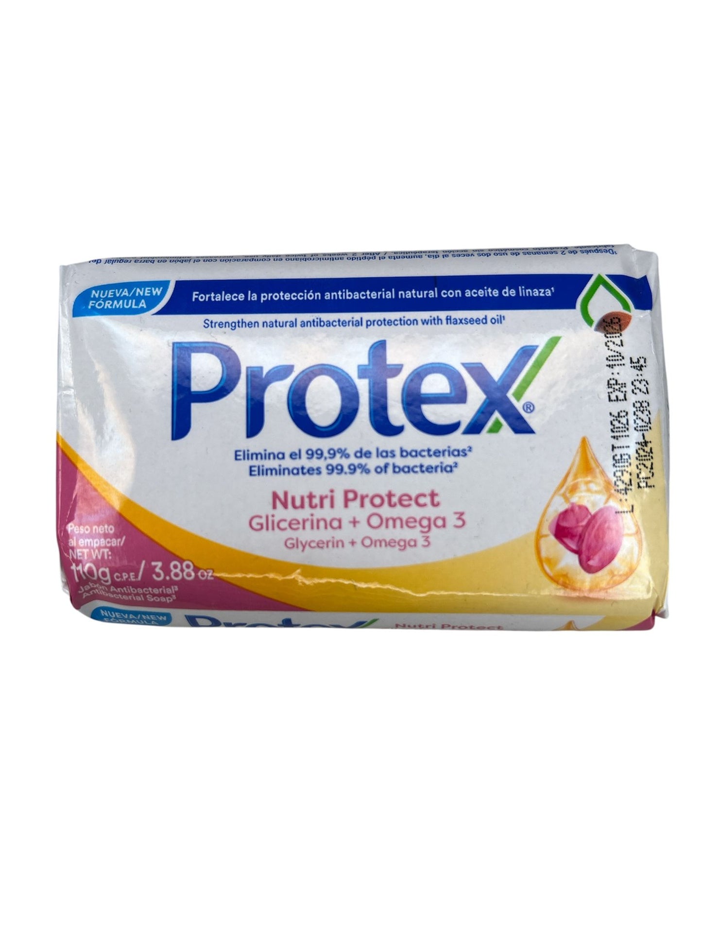 Jabón Protex Nutri Protect Glicerina + Omega 3