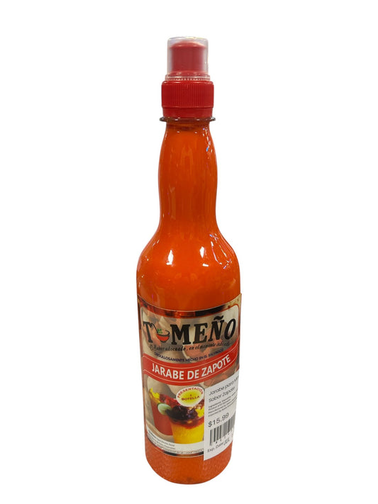 Jarabe para minutas sabor Zapote - Tomeno