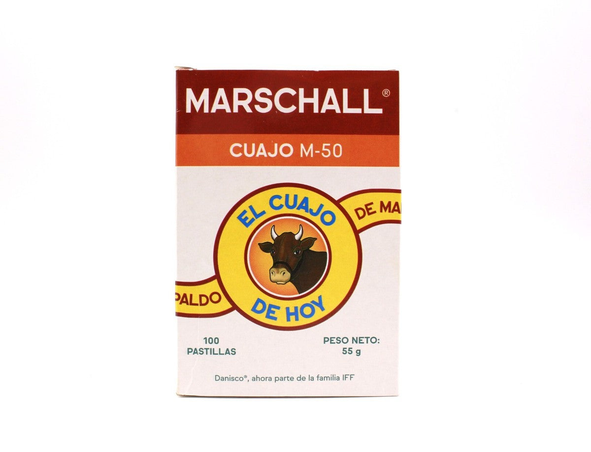 Pastillas de Cuajo Marshall - Blister de 10 Tabletas