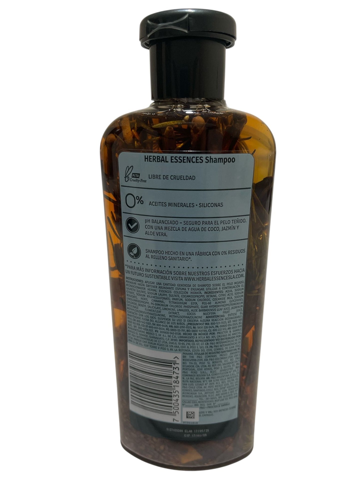 Shampoo Natural Botella de 400 ml - Herbal Essences