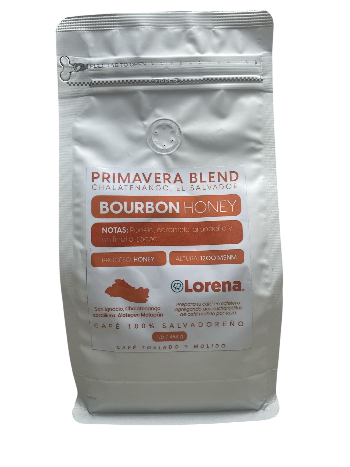 Cafe Primavera Blend Bourbon 1 lb - Pasteleria Lorena