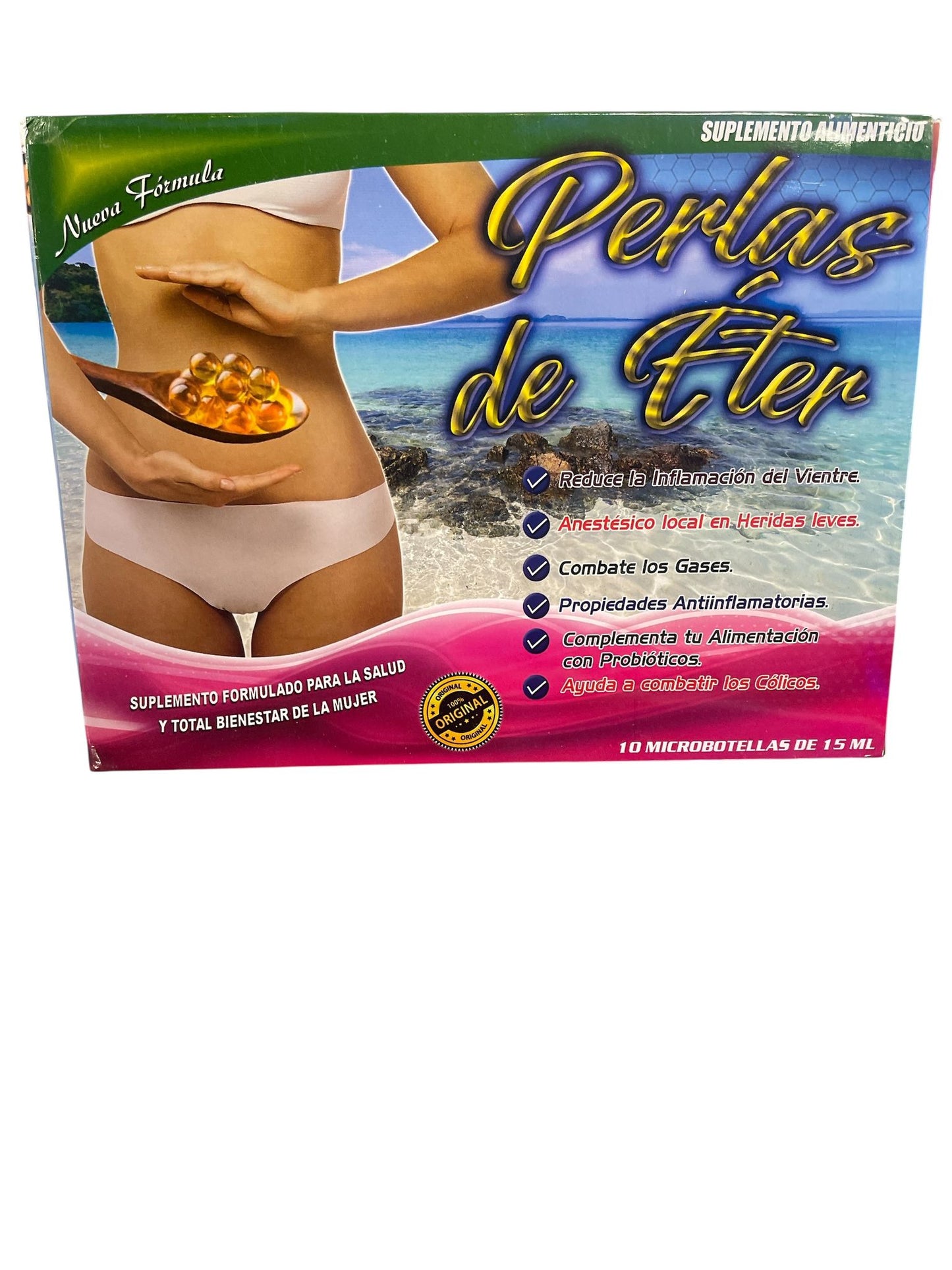 Perlas de Eter - Caja de 10 Microbotellas de 15 ml