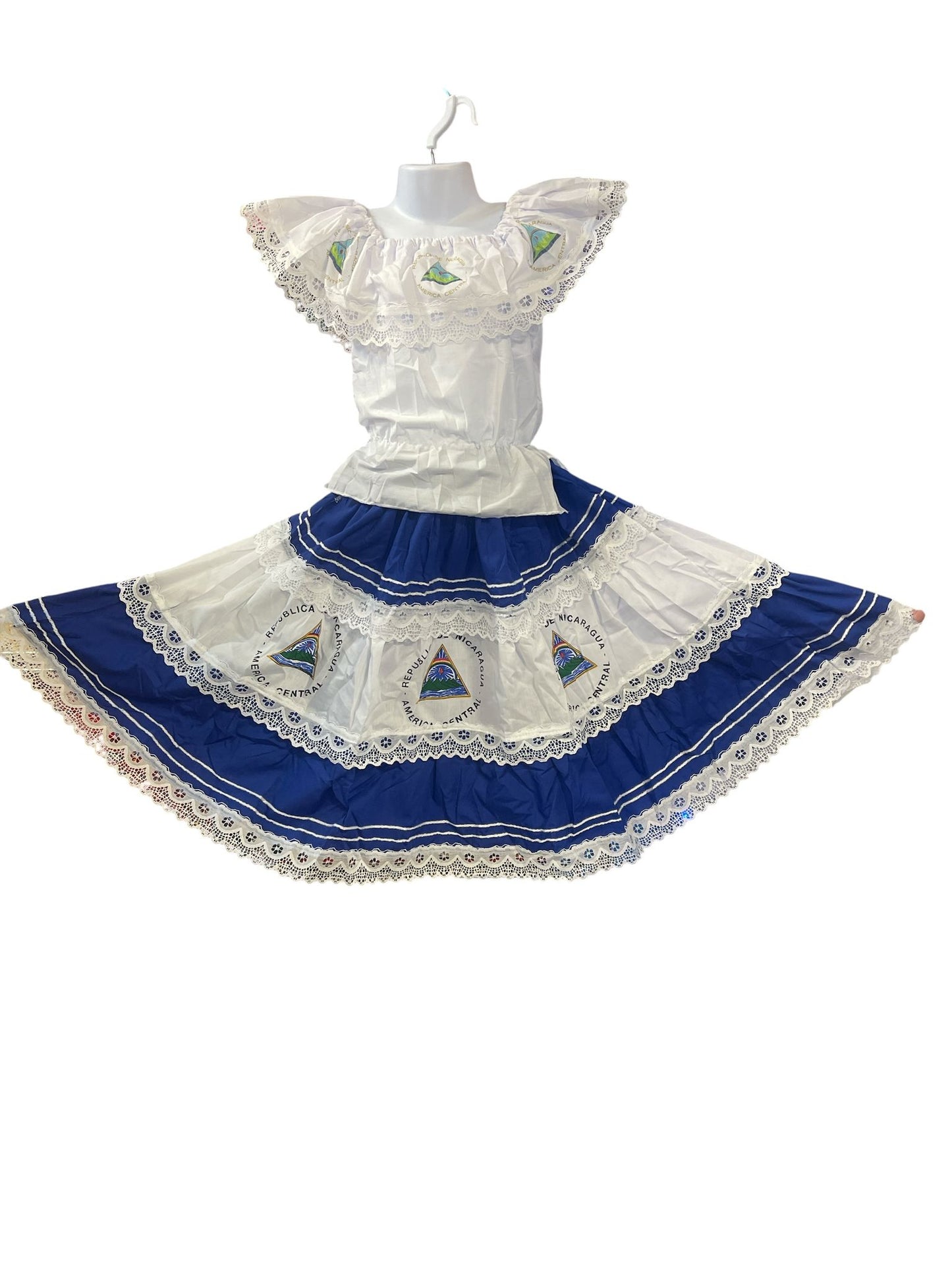 Traje Tipico de Nicaragua - 2 piezas