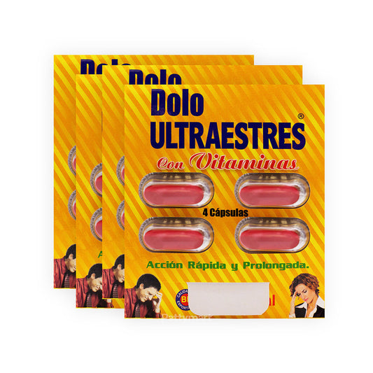 Dolo Ultraestres Vitaminado blister de 4 capsulas