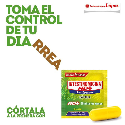 Intestinomicina AD+ (blister de 2 capsulas)
