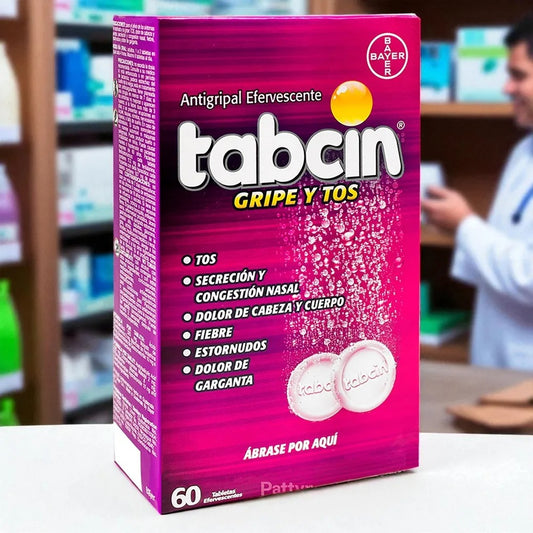 Tabcin Gripe y Tos (blister de 2 tabletas)