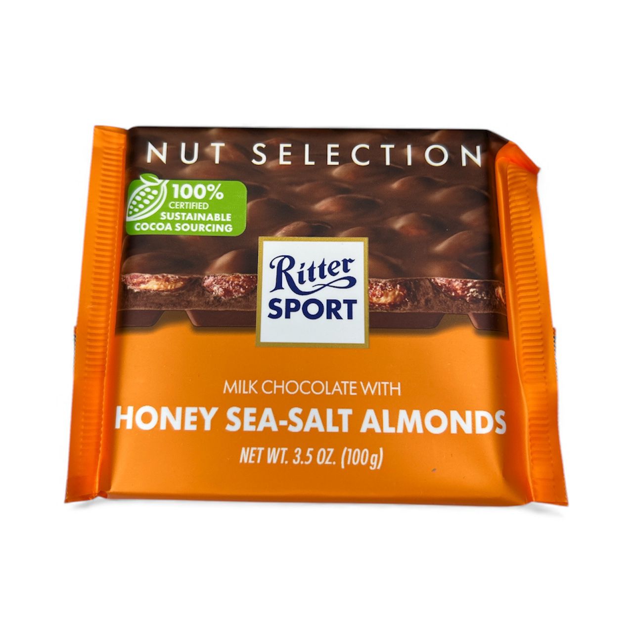 Barra de Chocolate con leche y almendras salteadas - Ritter Sport