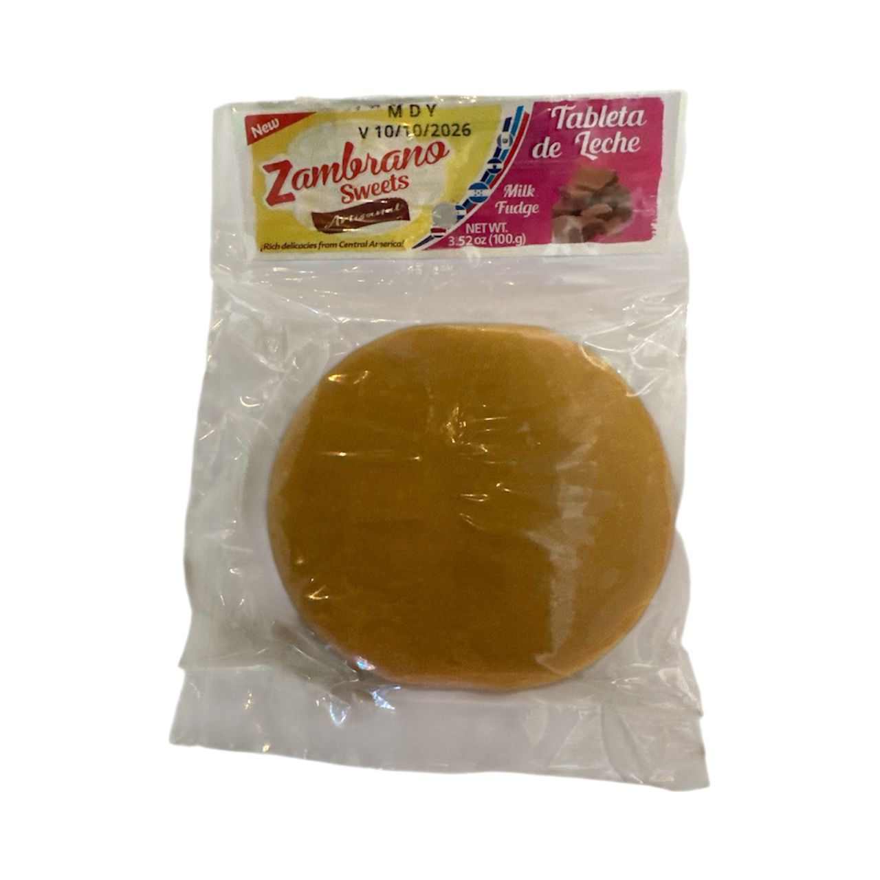 Tableta de Leche - Dulces Artesanales Zambrano