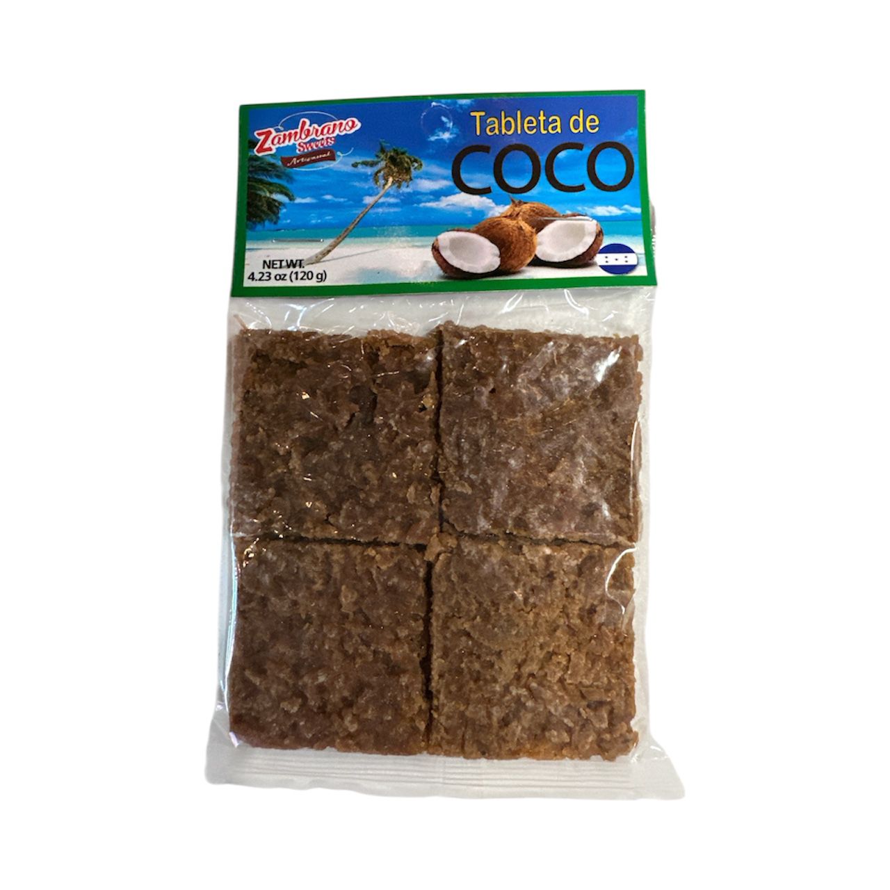 Conserva de Coco 4 unidades - Dulces Artesanales Zambrano