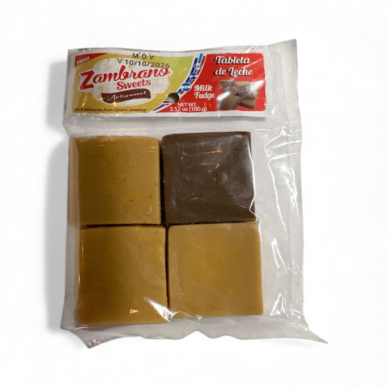 Tableta de Leche 4 unidades - Dulces Artesanales Zambrano