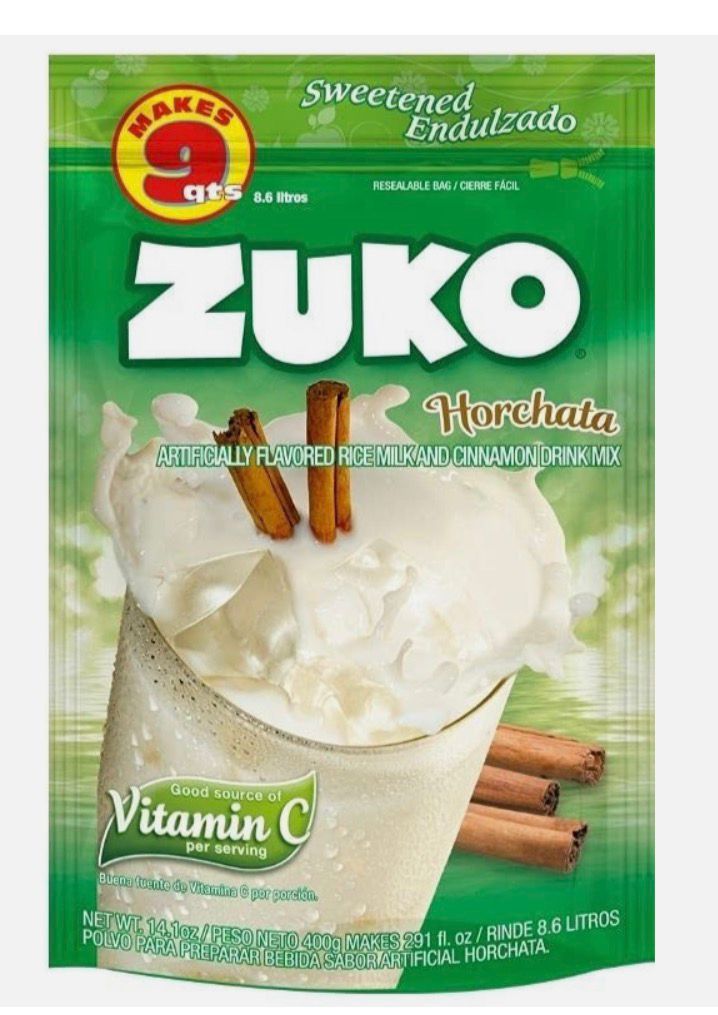 Zuko en Polvo sabor Horchata 14oz