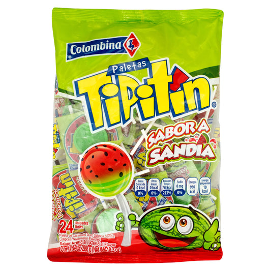 Paletas Tipitin Sandia - Colombina