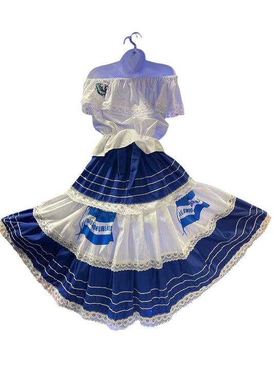 Traje Tipico de El Salvador - 2 piezas