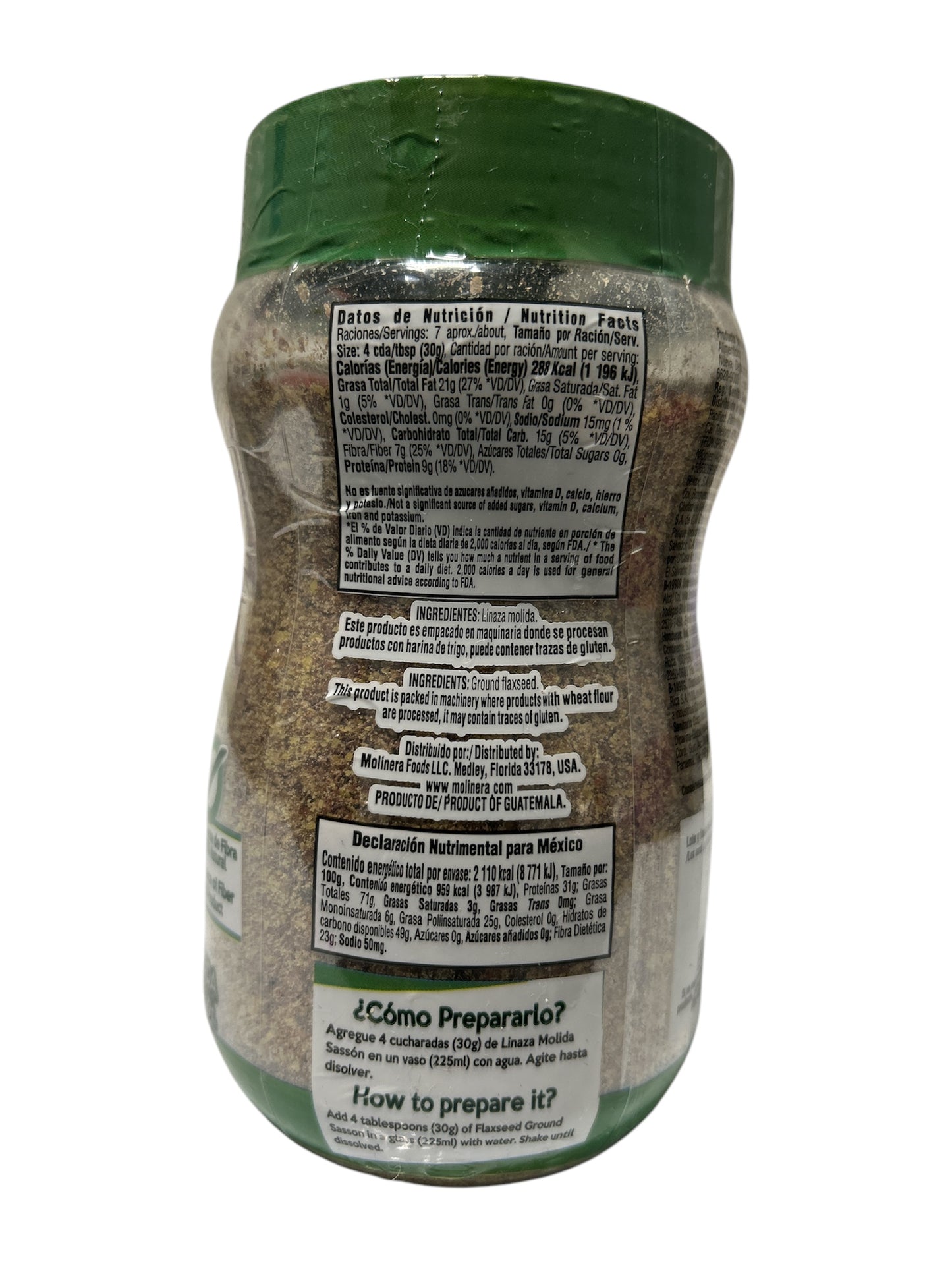 Linaza Molida tarro | Sasson