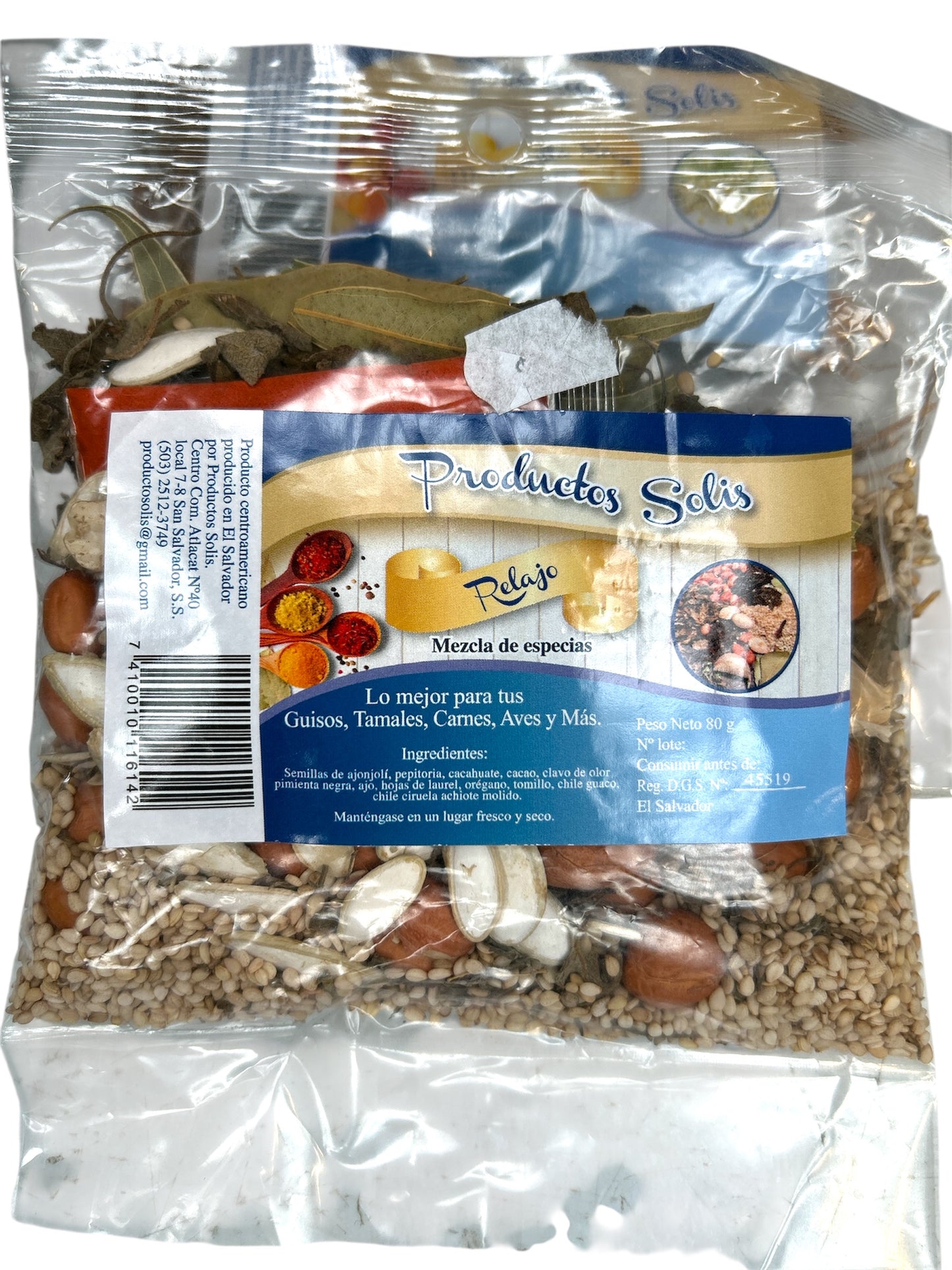 Relajo (Mezcla de Especies) 80 gr
