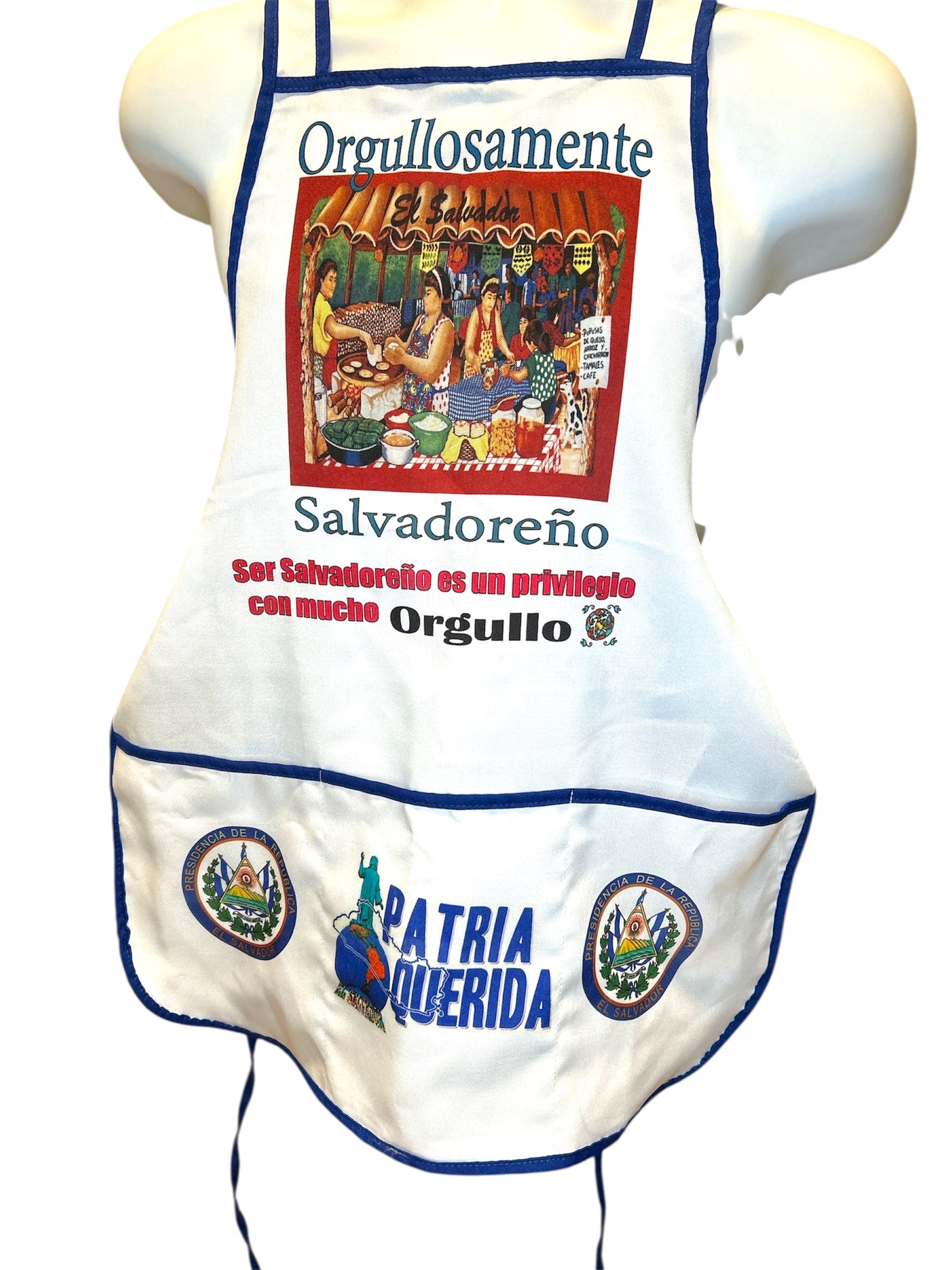 Gabachas o delantales de El Salvador