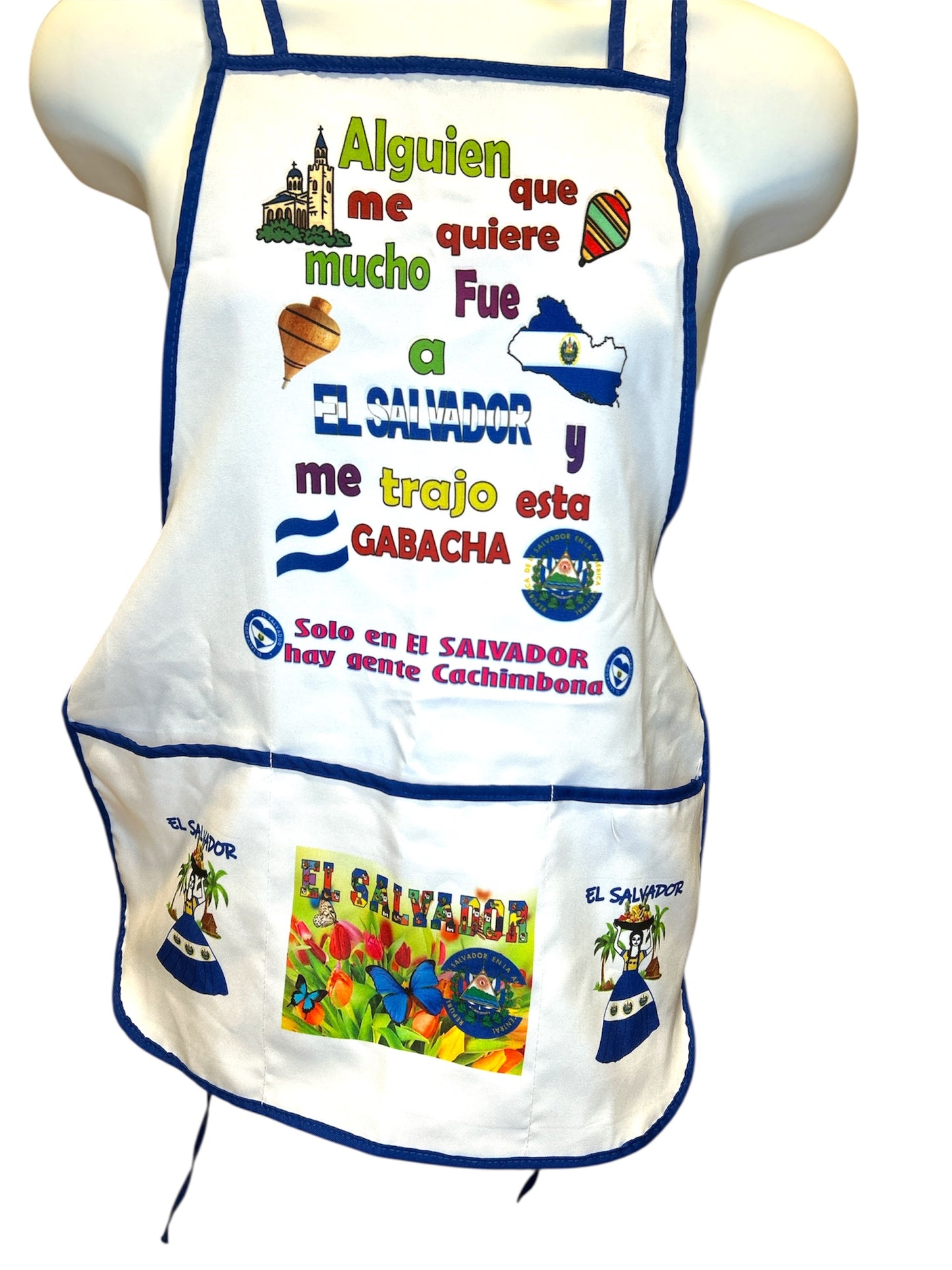 Gabachas o delantales de El Salvador