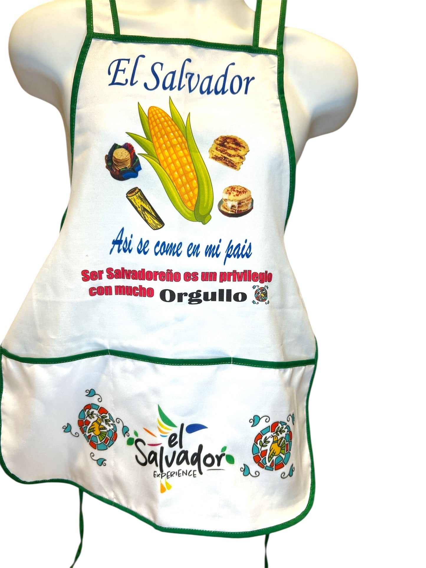 Gabachas o delantales de El Salvador