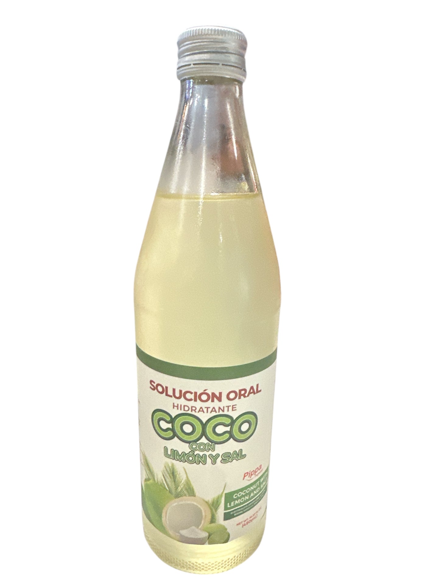 Suero Oral de Coco con Limon y Sal