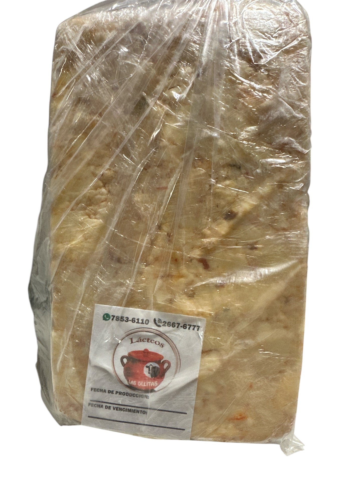 Queso de Terron con chile 1 lb - Las Ollitas