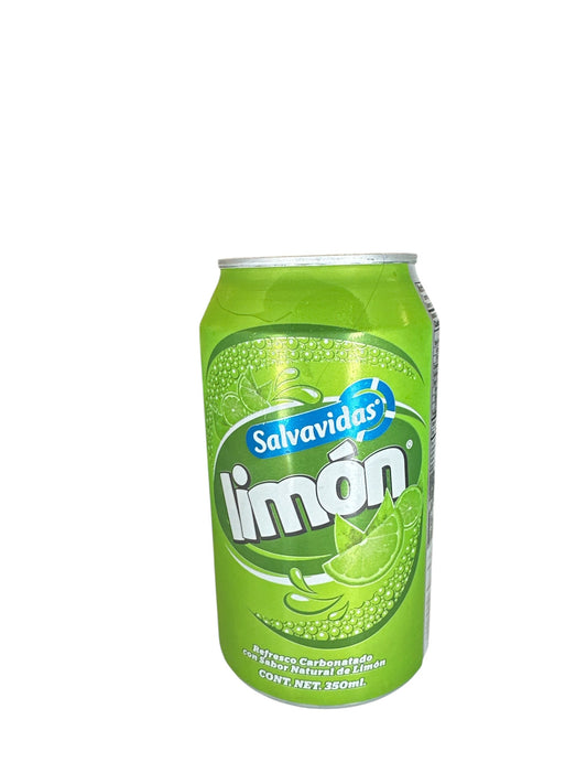 Gaseosa Salvavidas sabor Limon - 11.8 oz Lata